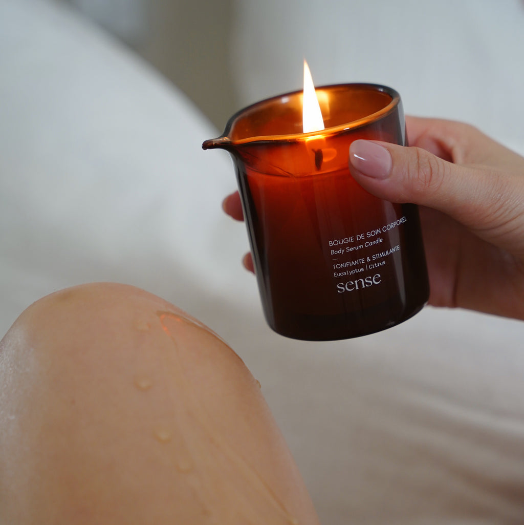 Sérum-bougie corporel « TONIFIANT & STIMULANT »