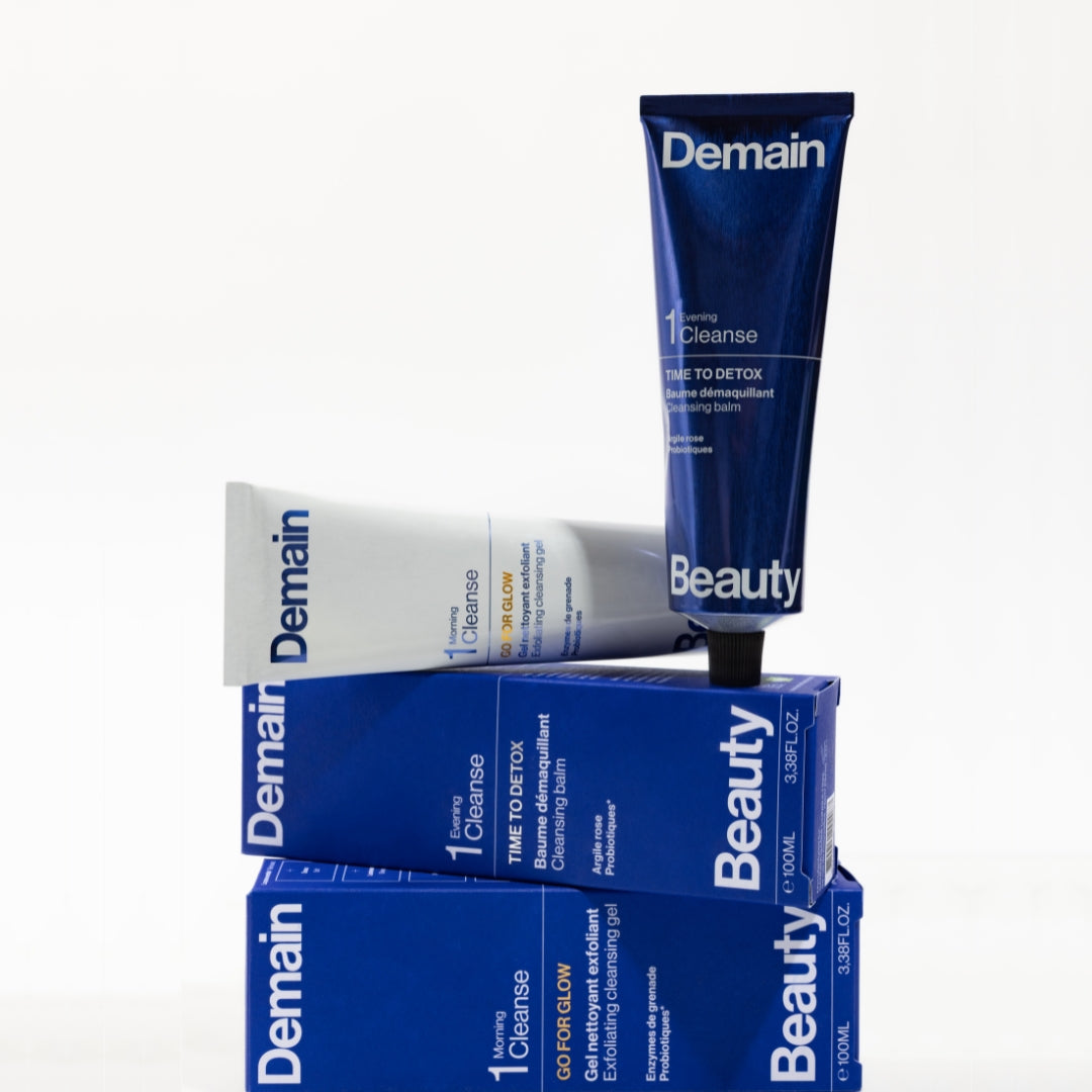 GEL NETTOYANT + BAUME DÉMAQUILLANT
